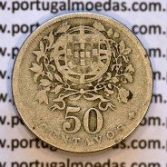 50 Centavos 1930 Alpaca, $50 Centavos 1930 Republica Portuguesa, (BC), World Coins Portugal KM 577