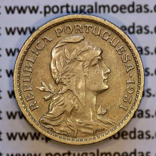 50 Centavos 1931 Alpaca, $50 Centavos 1931 Republica Portuguesa, (MBC+), World Coins Portugal KM 577