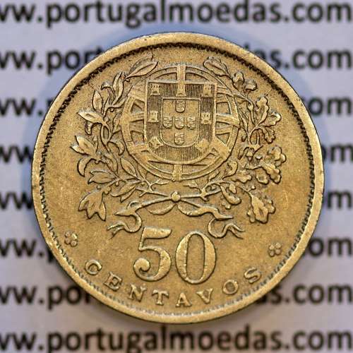 50 Centavos 1931 Alpaca, $50 Centavos 1931 Republica Portuguesa, (MBC+), World Coins Portugal KM 577