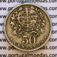 50 Centavos 1931 Alpaca, $50 Centavos 1931 Republica Portuguesa, (MBC), World Coins Portugal KM#577