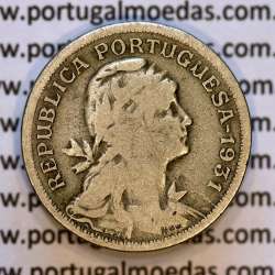50 Centavos 1931 Alpaca, $50 Centavos 1931 Republica Portuguesa, (BC), World Coins Portugal KM 577 50 Centavos 1931 Alpaca, $50 Centavos 1931 Republica Portuguesa, (BC), World Coins Portugal KM 577