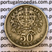 50 Centavos 1935 Alpaca, $50 centavos 1935 Republica Portuguesa, (MBC), World Coins Portugal KM#577