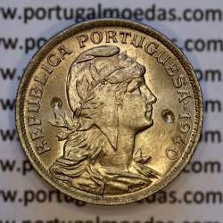 50 Centavos 1940 Alpaca, $50 centavos 1940 Republica Portuguesa, (Bela-), World Coins Portugal KM 577