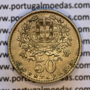 50 Centavos 1940 Alpaca, $50 centavos 1940 Republica Portuguesa, (MBC+), World Coins Portugal KM#577