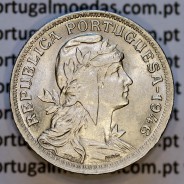 50 Centavos 1946 em Alpaca, $50 centavos 1946 Republica Portuguesa, (Bela), World Coins Portugal  KM#577