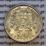 50 Centavos 1955 Alpaca, $50 centavos 1955 Republica Portuguesa, (Soberba) World Coins Portugal KM#577