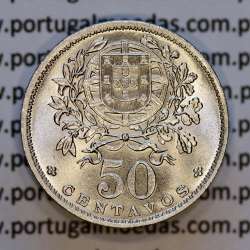 50 Centavos 1957 Alpaca, $50 centavos 1957 Republica Portuguesa, (Soberba), World Coins Portugal KM 577 50 Centavos 1957 Alpaca, $50 centavos 1957 Republica Portuguesa, (Soberba), World Coins Portugal KM 577