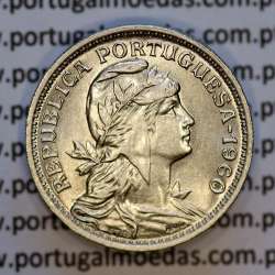 50 Centavos 1960 Alpaca, $50 centavos 1960 Republica Portuguesa, (Bela), World Coins Portugal KM577
