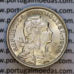 Portugal, Nickel brass coin of 50 Centavos 1964 of Portuguese Republic, (UNC), World Coins Portugal KM 577 Portugal, Nickel brass coin of 50 Centavos 1964 of Portuguese Republic, (UNC), World Coins Portugal KM 577