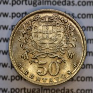 50 Centavos 1965 Alpaca, $50 centavos 1965 Republica Portuguesa, (Soberba), World Coins Portugal KM 577