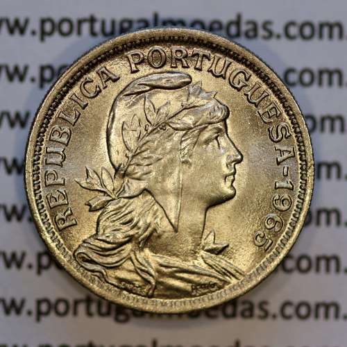 50 Centavos 1965 Alpaca, $50 centavos 1965 Republica Portuguesa, (Soberba), World Coins Portugal KM 577