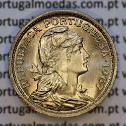 Portugal, Nickel brass coin of 50 Centavos 1967 of Portuguese Republic, (UNC), World Coins Portugal KM 577