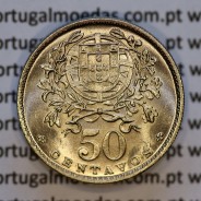 50 Centavos 1967 Alpaca, $50 centavos 1967 Republica Portuguesa, (Soberba), World Coins Portugal KM 577
