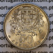 50 Centavos 1968 Alpaca, $50 centavos 1968 Republica Portuguesa, (Soberba), World Coins Portugal KM 577