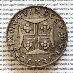 Erro "VINECS" Cruzado Novo Prata 1816 D. João Príncipe Regente, 480 Réis prata 1816 VINECS, (RARA), World Coins Portugal  KM331
