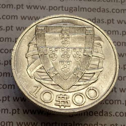 10 Escudos 1937 prata, 10$00 escudos prata 1937 da Republica Portuguesa, (Bela), World Coins Portugal KM 582