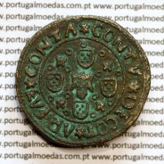 Conto Para Contar de D. João III 1521-1557, Legenda: ✶CONTV✶DECONT✶AR:FAZ✶CONTA / ♣CONTV.♣DECOT♣AR:ET•AR♣TE•A•A•R