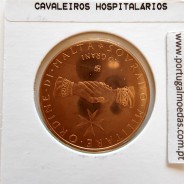 Ordem de Malta 10 Grani 1973 Bronze Proof, Unusual World Coins Malta X 48, Unusual Coin of 10 grani 1973 bronze Proof