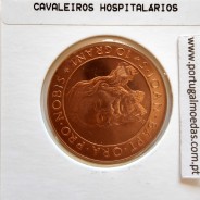 Ordem de Malta 10 Grani 1975 Bronze Proof, Unusual World Coins Malta X 56, Unusual Coin of 10 grani 1975 bronze Proof