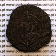 Ceitil Cobre de D. Afonso V (1438 -1481), Ceitil (1/6 Real Branco) Tipologia do catálogo F. Magro 1º Grupo - A5.1.2.14