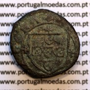 Ceitil Cobre de D. Afonso V (1438 -1481), Ceitil (1/6 Real Branco) Tipologia do catálogo F. Magro 8º Grupo - A5.8.4.9