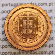 Portugal, bronze coin of 5 centavos 1922, $05 centavos 1922 Portuguese Republic, (XF/UNC), World Coins Portugal KM 569