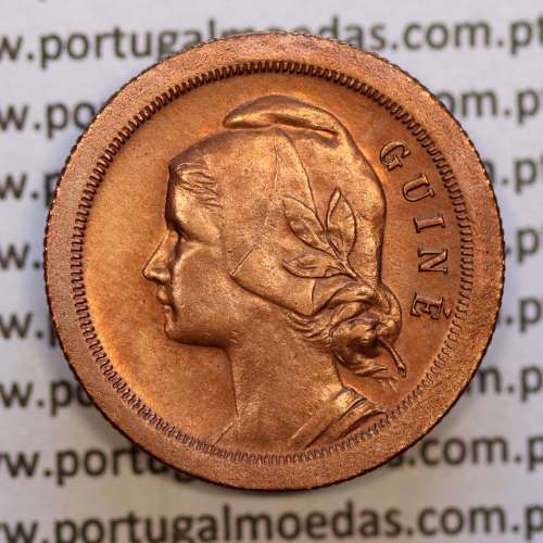 20 Centavos 1933 Bronze Guiné, $20 centavos 1933 Ex-colónia Portuguesa Guiné, (Bela), World Coins Guinea Portuguese KM 3