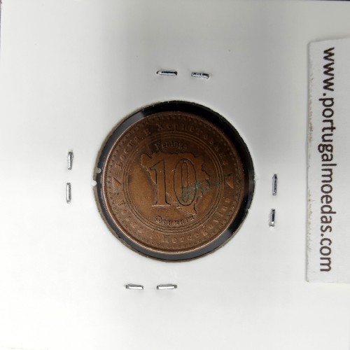 Bósnia e Herzegovina 10 Feninga 1998 Aço-Cobreado, World Coins Bosnia and HerzegovinaKM 115