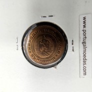 Bulgária 5 Stotinki 1974 Latão, World Coins Bulgaria KM 86