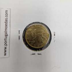 Bulgária 10 Stotinki 1992 Latão-níquel, World Coins Bulgaria KM199