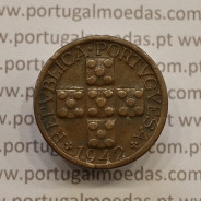 MOEDA DE DEZ CENTAVOS (X CENTAVOS) BRONZE 1942 MBC+