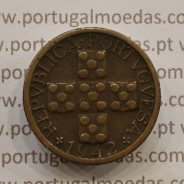 MOEDA DE DEZ CENTAVOS (X CENTAVOS) BRONZE 1942 BC+/MBC