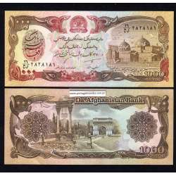 Afghanistan - 1000 Afghani banknote 1991 (Uncirculated) - pick 61c