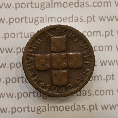 MOEDA DE DEZ CENTAVOS (X CENTAVOS) BRONZE 1942 BC