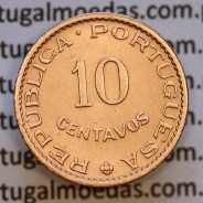 10 centavos 1959 bronze Estado da India Portuguesa, $10 centavos 1959 Índia, (Bela), World Coins India Portuguese KM 30