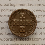 MOEDA DE DEZ CENTAVOS (X CENTAVOS) BRONZE 1943 MBC+/BELA-
