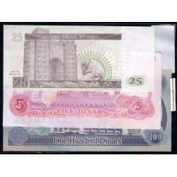 Irão - Lote de 3 Notas Diferentes-Serie 1992-2001(Não circulada)