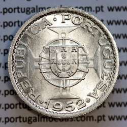 Angola, 20$00 1952 prata, 20 escudos prata 1952 Angola Ex-colónia Portuguesa, (Soberba), World Coins Angola KM 74 Angola, 20$00 1952 prata, 20 escudos prata 1952 Angola Ex-colónia Portuguesa, (Soberba), World Coins Angola KM 74