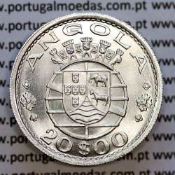 Angola coin 20$00 1952 silver, twenty escudos silver 1952 of Angola, 20 escudos 1952 silver, (Superb), World Coins Angola KM 74 Angola coin 20$00 1952 silver, twenty escudos silver 1952 of Angola, 20 escudos 1952 silver, (Superb), World Coins Angola KM 74