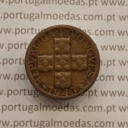 MOEDA DE DEZ CENTAVOS (X CENTAVOS) BRONZE 1943 BC