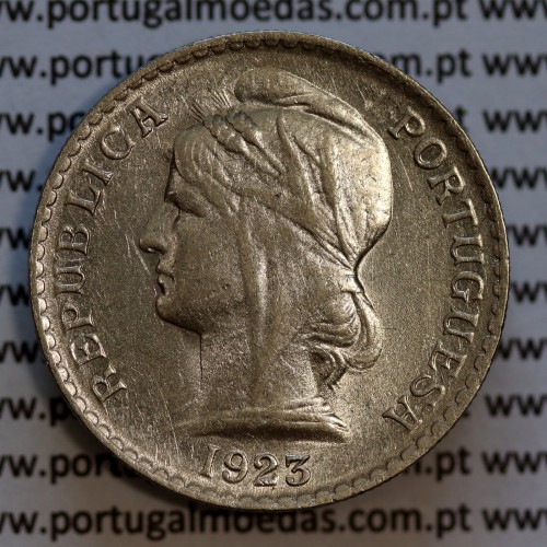 50 Centavos 1923 Níquel Angola, "$50" cinquenta centavos 1923 Ex-Colónia Portuguesa Angola, (Bela-), World Coins Angola KM 65