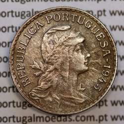 coin 20 Avos 1945 Alpaca of Timor, 20 Avos 1945 Colony of Timor, Former Portuguese Colony, (MBC-), World Coins Timor KM 6