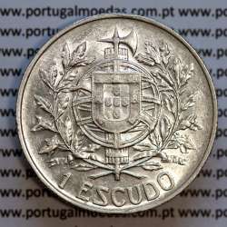 1 Escudo 1914 silver commemorating the Implantation of the Republic, 1 Escudo 5 October 1910 silver, World Coins Portugal KM560