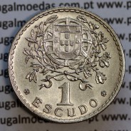 1 Escudo 1928 Alpaca, 1$00 1928 alpaca Republica Portuguesa, (Bela), World Coins Portugal  KM 578