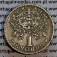 Portugal, coin of 1 Escudo 1930 Alpaca of the Portuguese Republic, (VF), World Coins Portugal KM 578