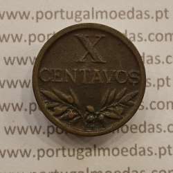 MOEDA DE DEZ CENTAVOS (X CENTAVOS) BRONZE 1944 MBC