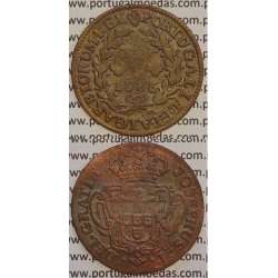 MOEDA V REIS COBRE 1766 (MBC) - D.JOSÉ I - JOSEPHUS