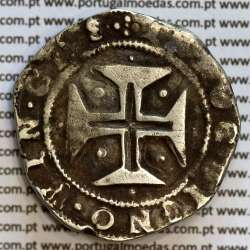 silver Half Crusader D. João IV (1640-1656), crown of pearly arches, Legend ✣IOANNES IIII DG REX PORTVGALI /✣IN HOC.SIGNO.VINCES