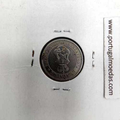 Bulgária 5 Stotinki 1912 Cupro-Níquel, World Coins Bulgaria KM 24