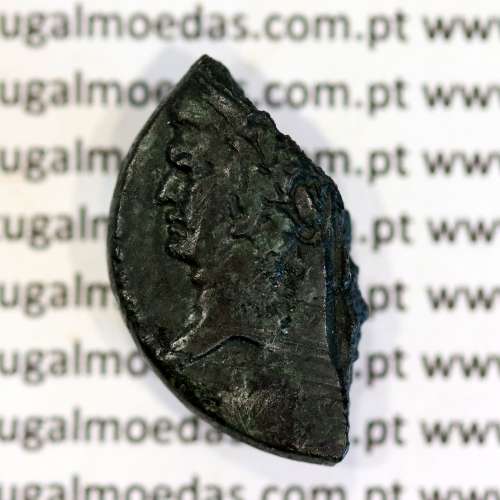 Augustus e Agripa, 1/2 Asse de Nemausus, 20 a.C. a 10 d.C., Legenda (IMP DIVI F / COL NEM), RIC 158, RPC 524, Sear 1729, Cohen 7
